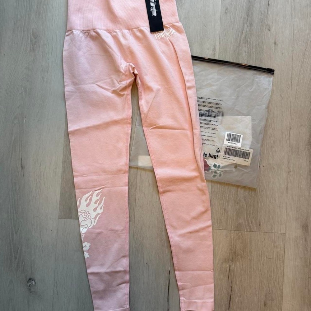 Civil Regime Pink Athletic Leggings